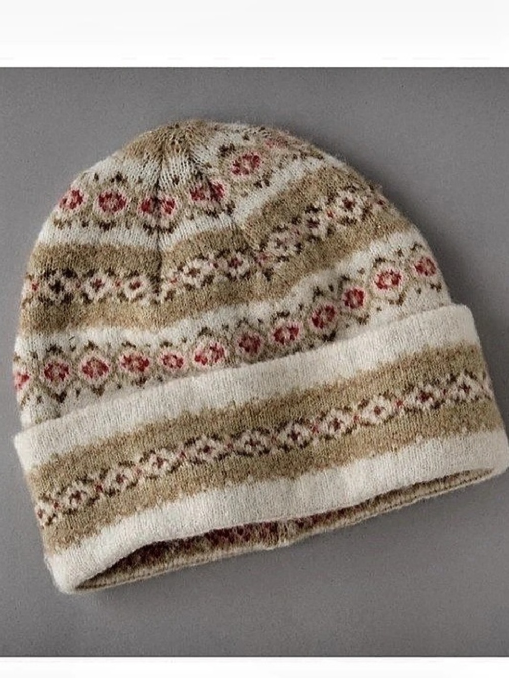 American Eagle Outfitters Knit Patterned Beanie